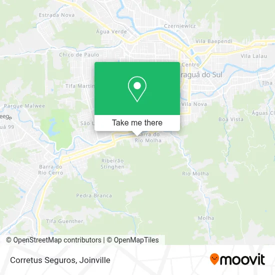 Corretus Seguros map