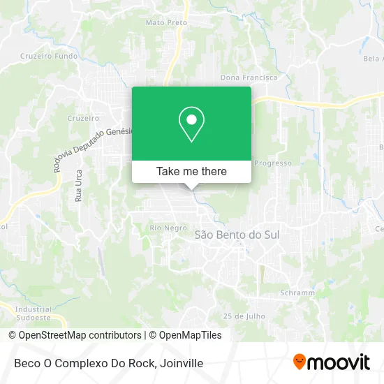 Beco O Complexo Do Rock map