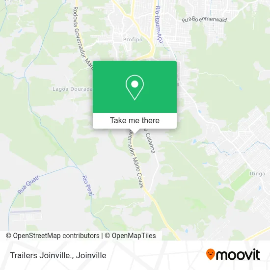 Trailers Joinville. map