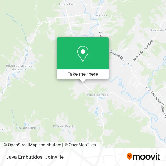 Java Embutidos map