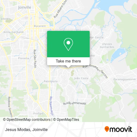 Jesus Modas map