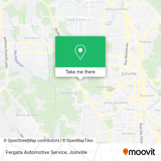 Fergata Automotive Service map