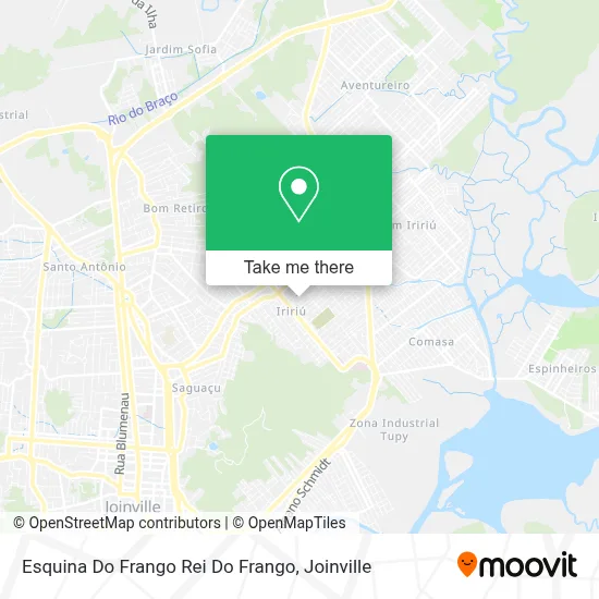 Esquina Do Frango Rei Do Frango map