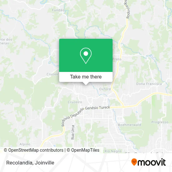 Recolandia map