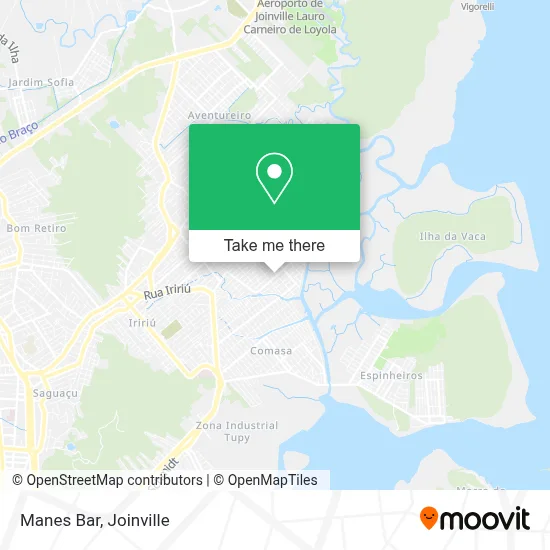Manes Bar map