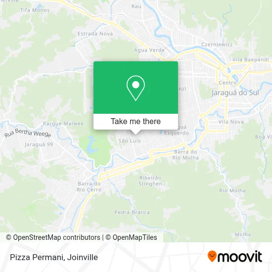 Pizza Permani map