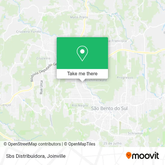 Sbs Distribuidora map