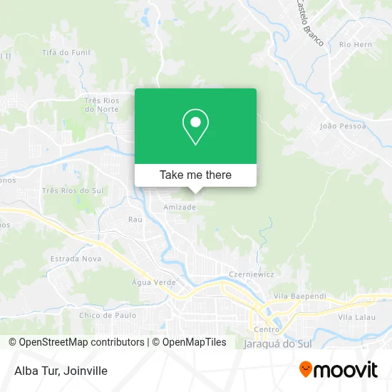 Alba Tur map