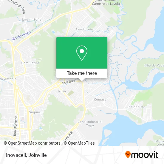 Inovacell map