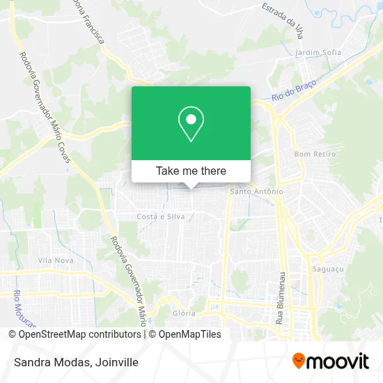 Sandra Modas map