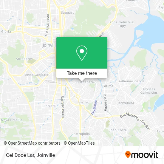 Cei Doce Lar map