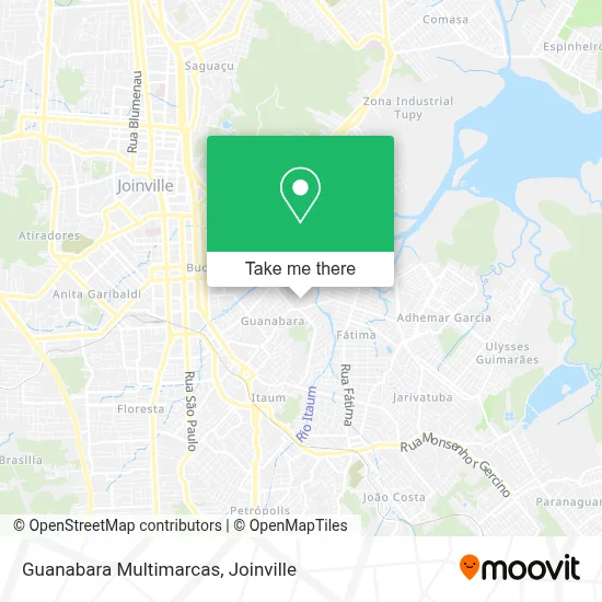 Guanabara Multimarcas map