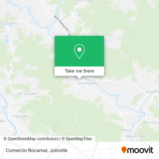 Comercio Rocamel map