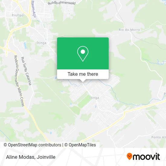 Aline Modas map