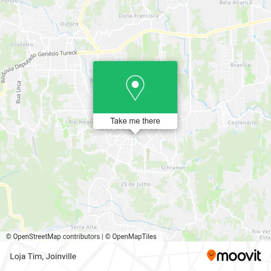 Loja Tim map