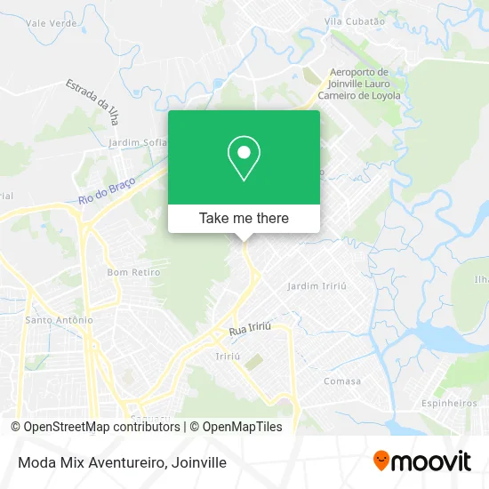 Moda Mix Aventureiro map
