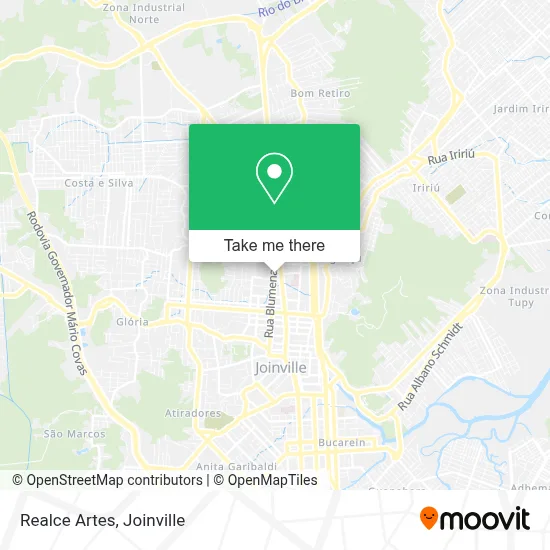 Realce Artes map