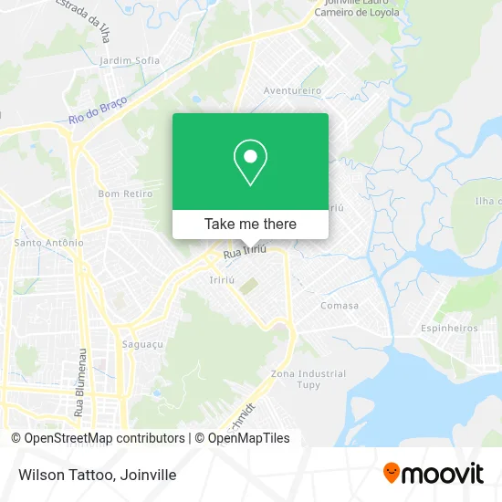 Wilson Tattoo map