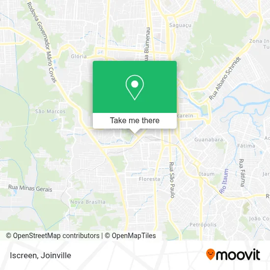 Iscreen map