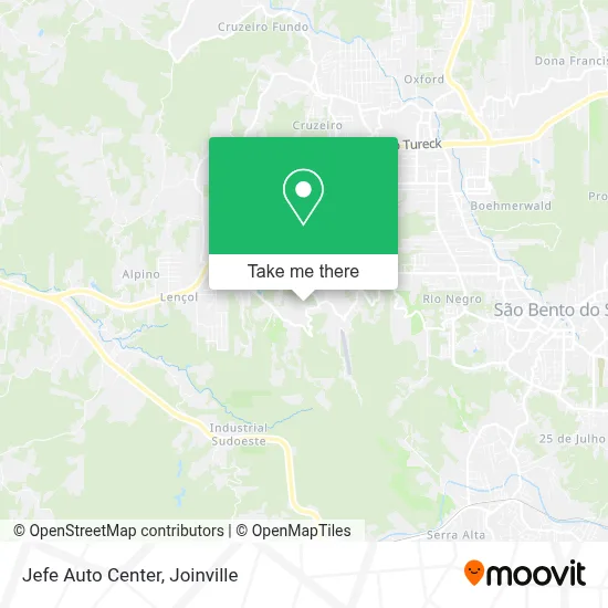 Jefe Auto Center map