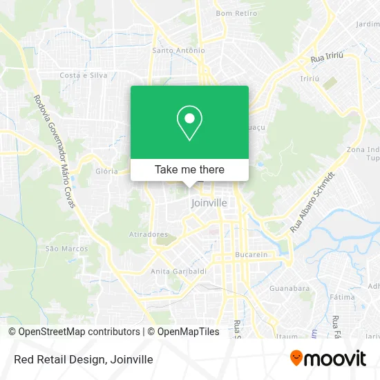 Red Retail Design map