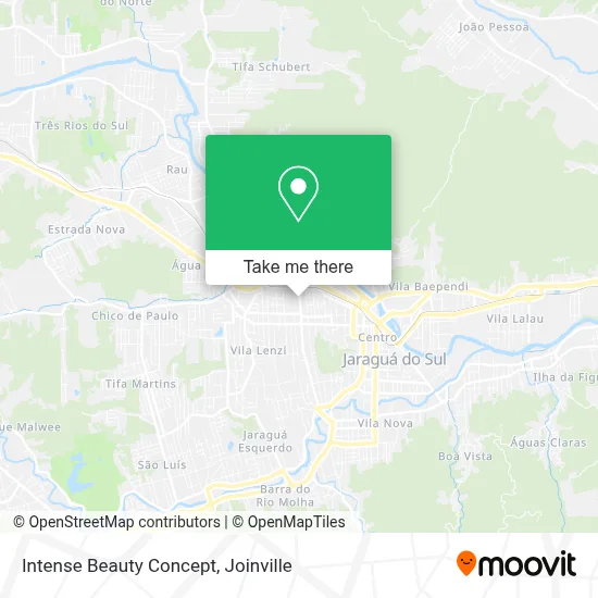 Intense Beauty Concept map