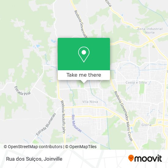 Rua dos Suíços map