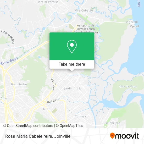 Rosa Maria Cabeleireira map