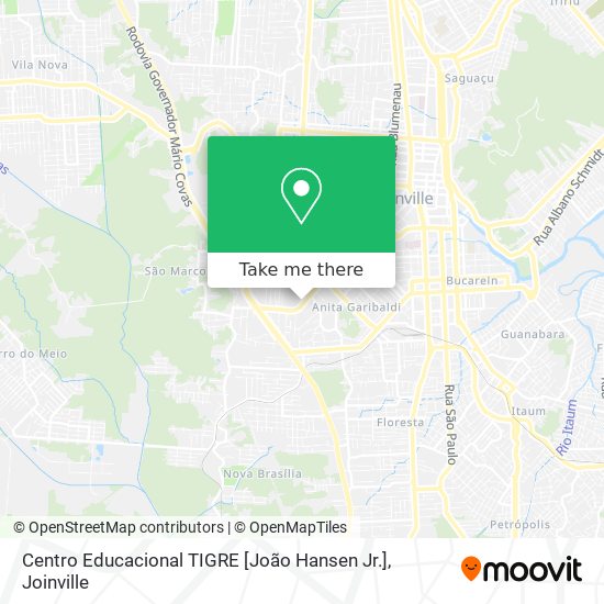 Centro Educacional TIGRE [João Hansen Jr.] map