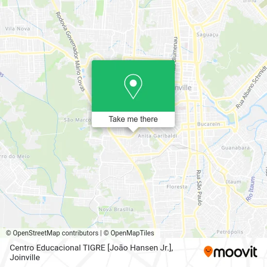 Centro Educacional TIGRE [João Hansen Jr.] map