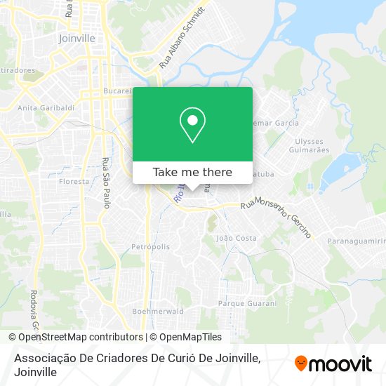 Associação De Criadores De Curió De Joinville map