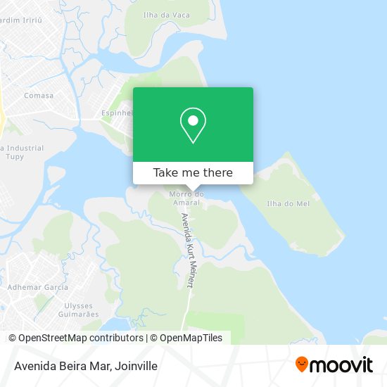 Avenida Beira Mar map