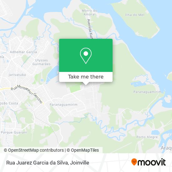 Rua Juarez Garcia da Silva map