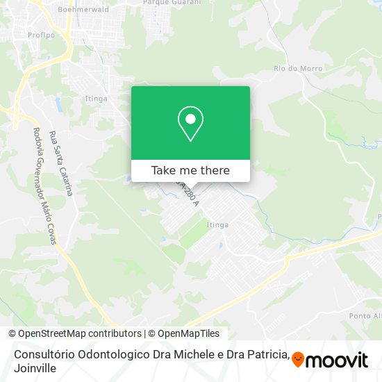 Consultório Odontologico Dra Michele e Dra Patricia map