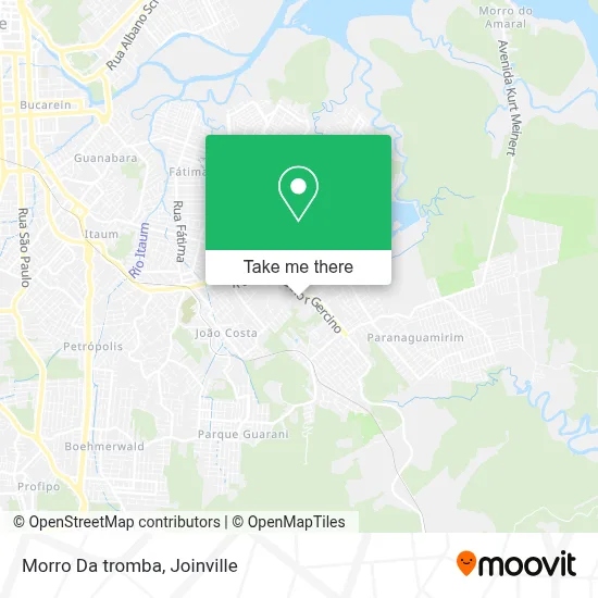 Morro Da tromba map