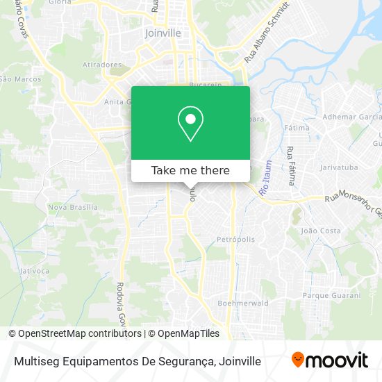 Multiseg Equipamentos De Segurança map