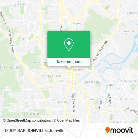 D'JOY BAR JOINVILLE map