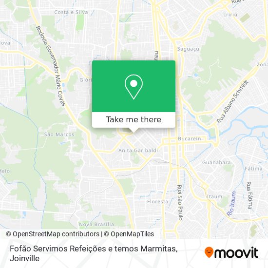 Fofão Servimos Refeições e temos Marmitas map