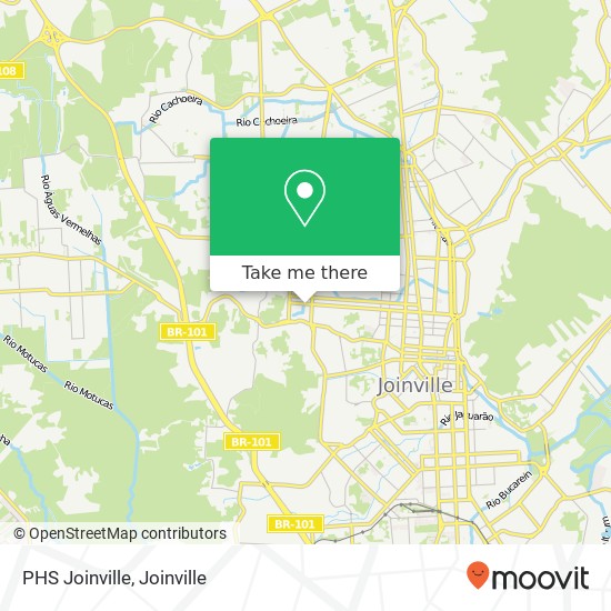 Mapa PHS Joinville