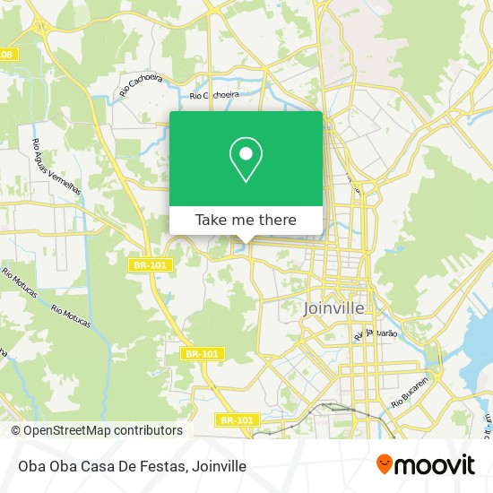 Oba Oba Casa De Festas map