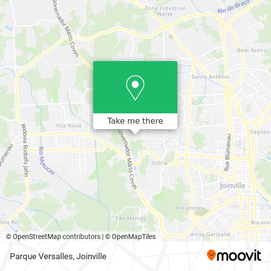 Mapa Parque Versalles
