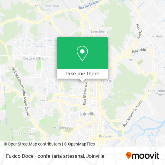 Fuxico Doce - confeitaria artesanal map