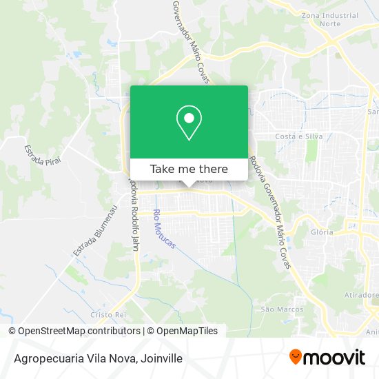 Agropecuaria Vila Nova map