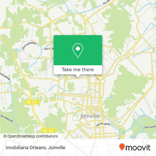 Imobiliaria Orleans map