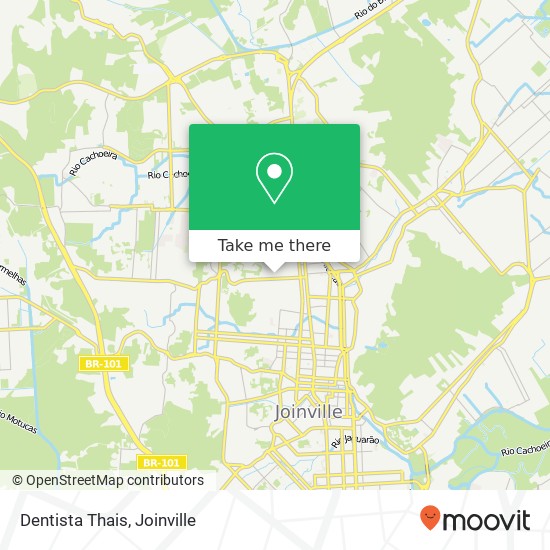 Dentista Thais map