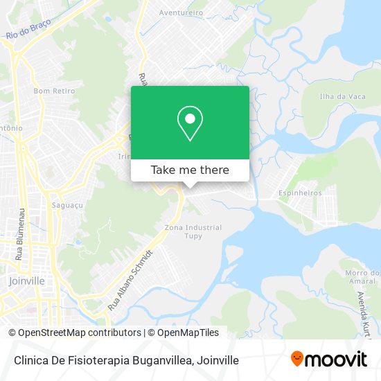 Clinica De Fisioterapia Buganvillea map
