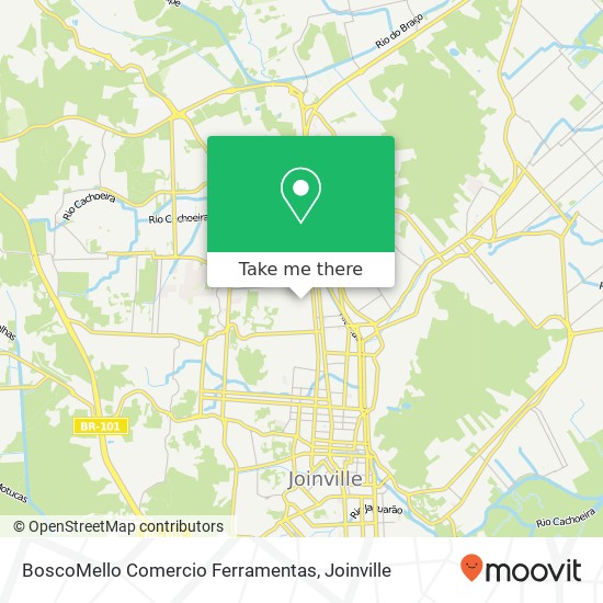 BoscoMello Comercio Ferramentas map