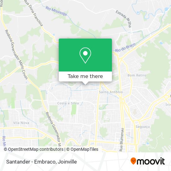 Santander - Embraco map