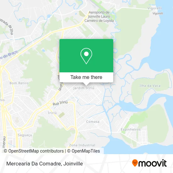 Mercearia Da Comadre map