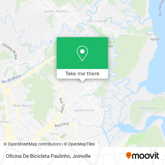 Oficina De Bicicleta Paulinho map